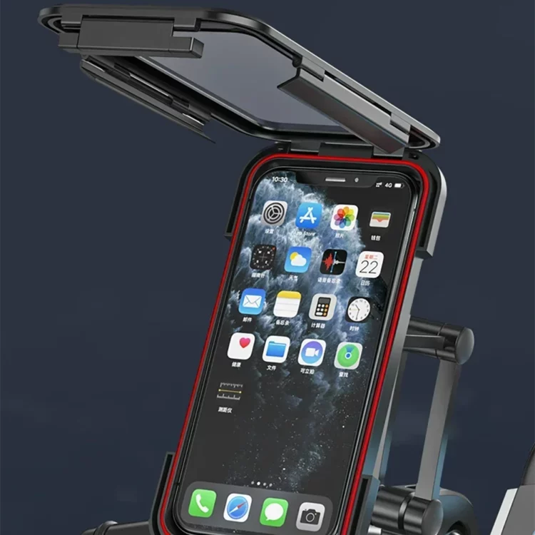 Motorcycle Bike Mobile Phone Holder Support Universal Bicycle 360° Swivel Adjustable Waterproof GPS Motorcycle Cellphone amagi