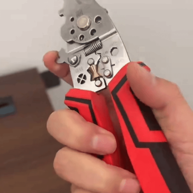 6-in-1 Wire Stripper & Twister Pliers with Voltage Tester alt=