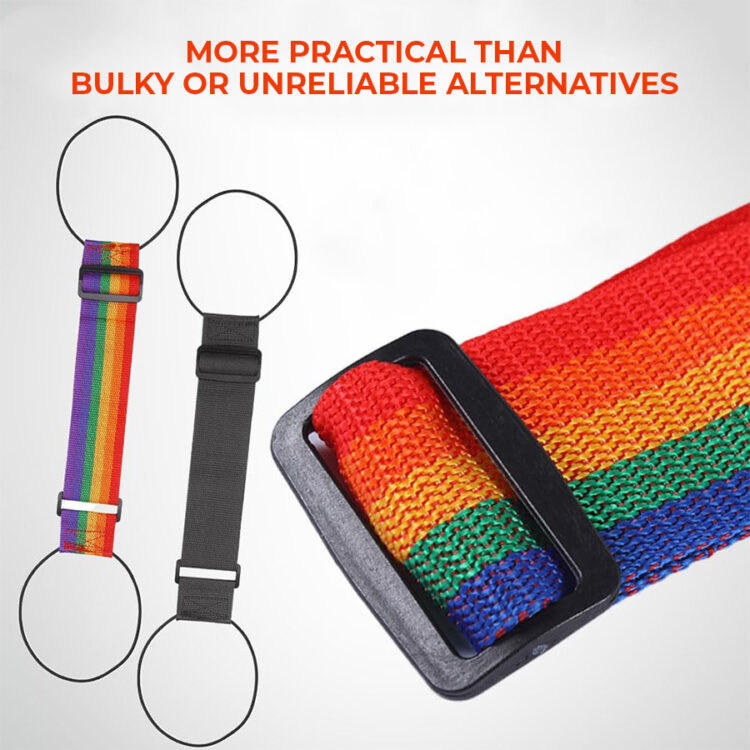 Adjustable Luggage Strap Bungee for Suitcase Handle alt=