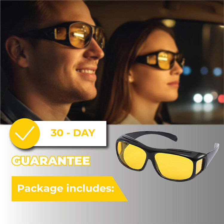 Night Vision Driving Glasses (Buy 2 Get 1 Free) alt=