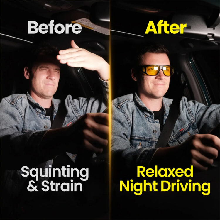 Night Vision Driving Glasses (Buy 2 Get 1 Free) alt=