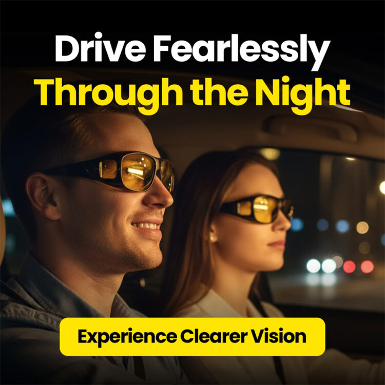 Night Vision Driving Glasses (Buy 2 Get 1 Free) alt=